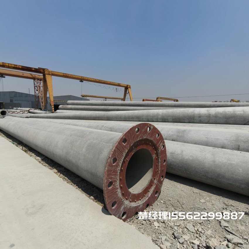 高县12米无拉线电杆